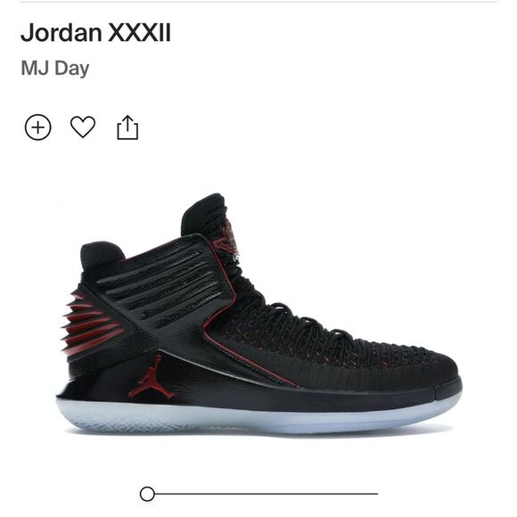 Jordan XXXII MJ Day - Picture 1 of 13
